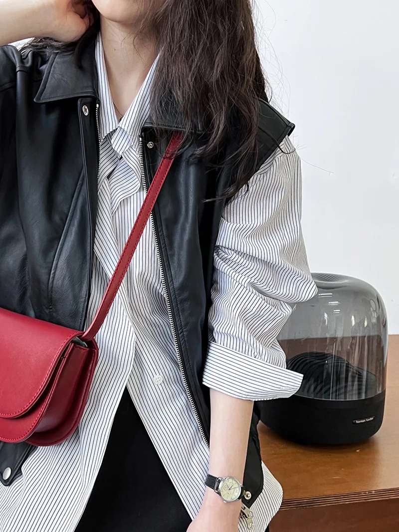 2024 Women Spring Blouses Long Sleeve Cotton Womens Striped Blue Tops And Blouses Fashion Shirt Blusas Roupa Feminina