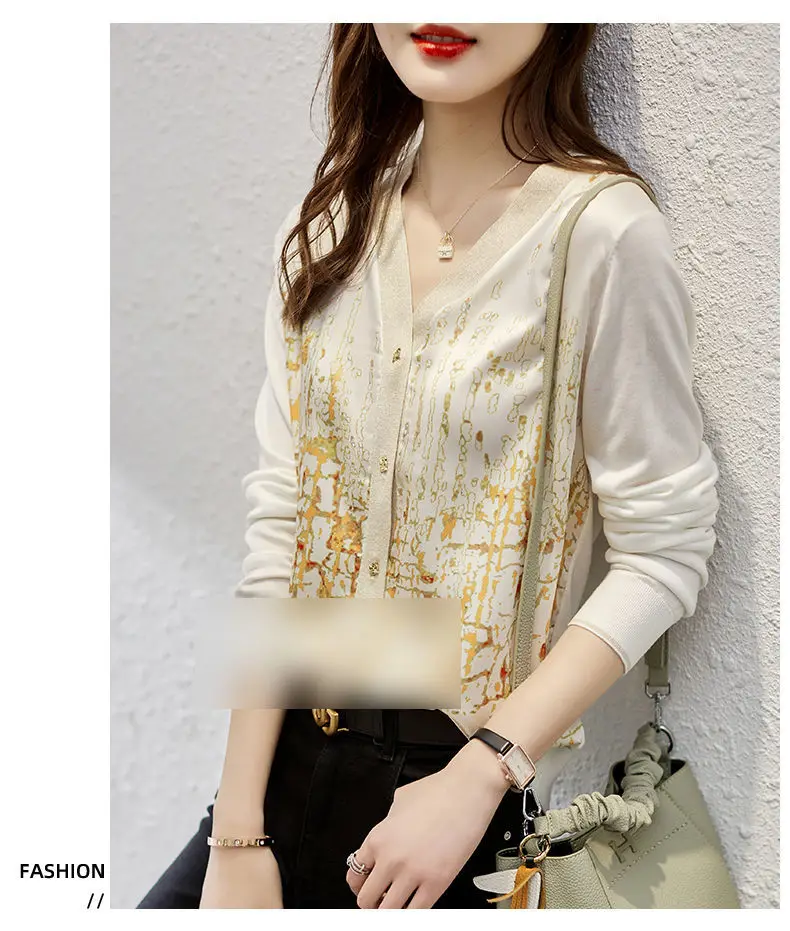 New Casual Soft Knit bottoming shirts Sweater cardigans sweater Tees Basic shirts knitted Tops