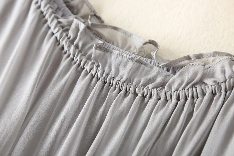 Tcyeek100%mulberry Silk Dress Women Korean Summer Dresses Sleeveless Beach Dress Womans Clothing Ladies Dresses Vestido Feminino