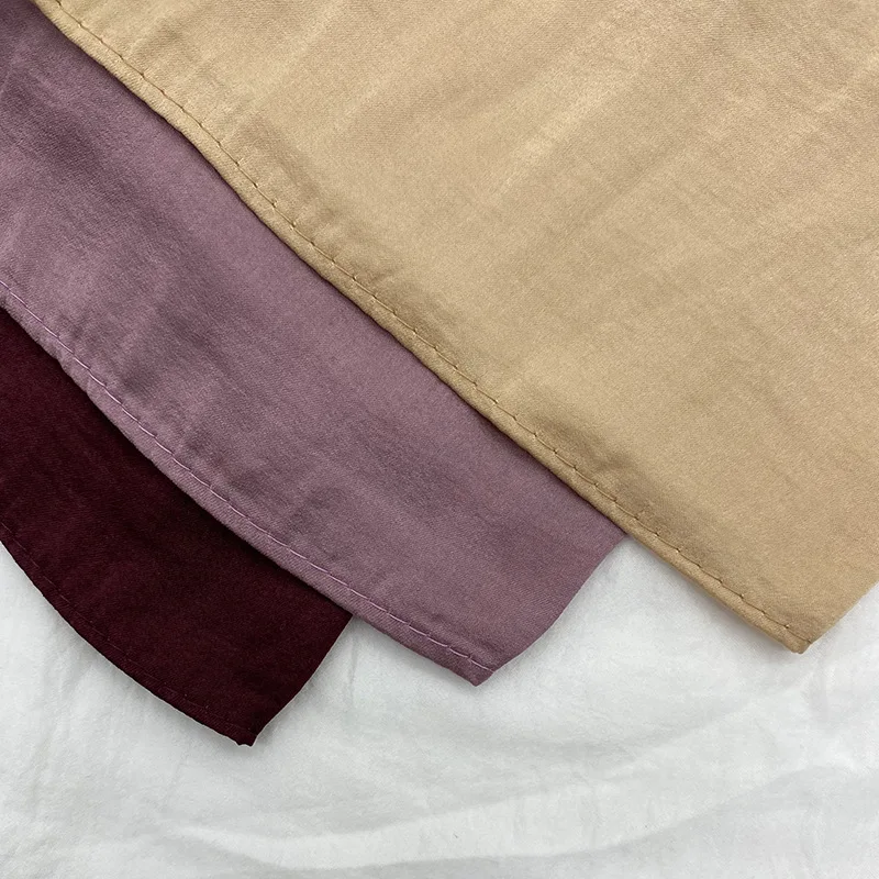 Premium Velvet Satin Chiffon Hijab Scarf Women Luxury Soft Plain Shawl For Women Muslim Hijabs Turban Femme Chic Ramadan