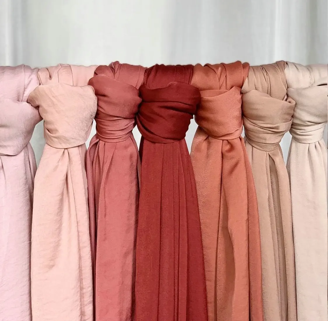 Premium Velvet Satin Chiffon Hijab Scarf Women Luxury Soft Plain Shawl For Women Muslim Hijabs Turban Femme Chic Ramadan