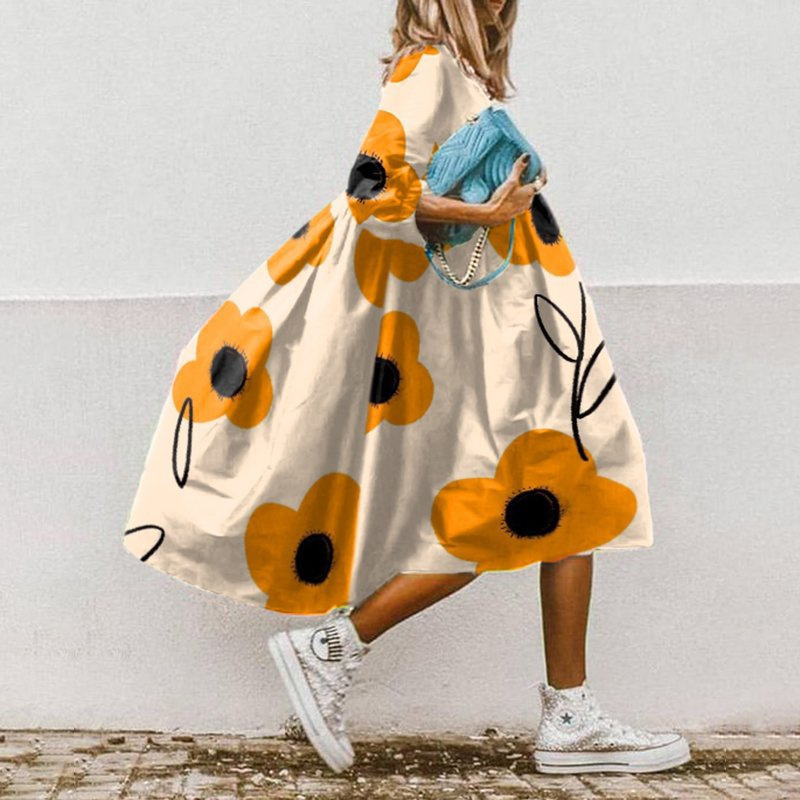 Women Loose Vintage Ruffles Befree Dress Sexy Summer Vest Tank Strap Boho Casual Holiday Party Elegant Midi Dresses