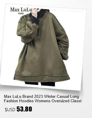Amax luluE Spring Fashion Denim Hoodies Womens Vintage Hooded Classic Loose Sweatshirts Ladies Harajuku Leisure Korean Clothes