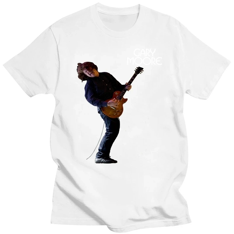 Gary Moore Wild Frontier'87 Fashionable street casual trend Comfortable summer all-purpose T-shirt for men and women