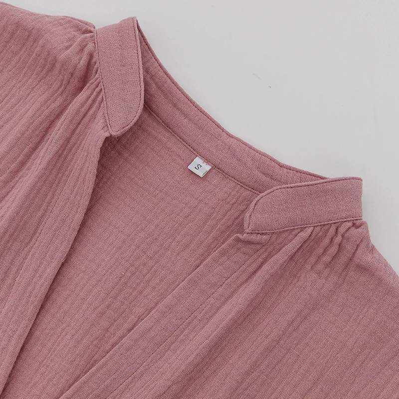 Original Muslin 100% Cotton Gauze Elegant Pretty Women Dresses Sexy V-Neck Long Party Dress Ladies Dresses Sale Summer Sundress