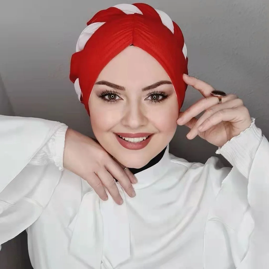Abaya Muslim Modal Hijab Hijabs For Woman Abayas arabic Scarf Jersey Dress Women Turbans Head Instant Undercap Wrap Islamic Cap