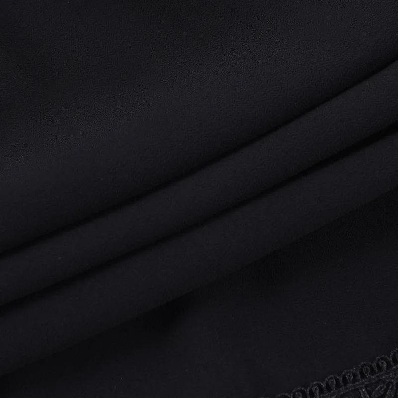 Goth Dark Elegant Lace Up Mall Gothic Crop Shrug Tops Grunge Chiffon Flare Sleeve Blouses Female Black Emo Alternative Cover Up