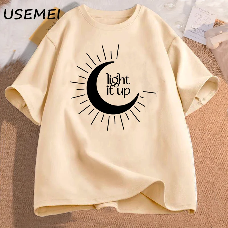 Light It Up T-shirt Women Crescent City HOSAB Danika T Shirt Graphic House of Earth and Blood Tshirt Sarah J Maas Bookish Tees
