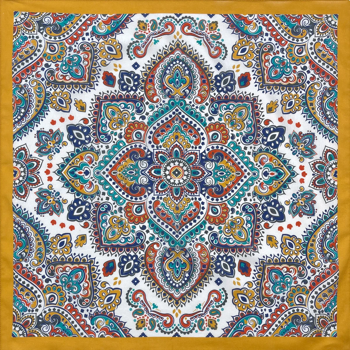 Wholesale High Quality Skull Chimpanzees Print Cashew Hip Hop Cotton Square Bandana Scarf Riding Headband Paisley Gifts