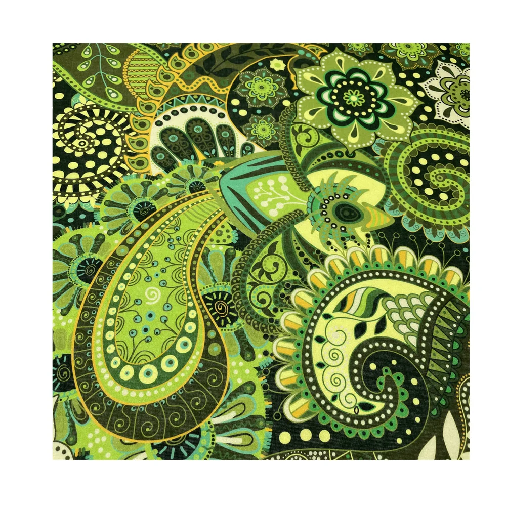 Wholesale High Quality Skull Chimpanzees Print Cashew Hip Hop Cotton Square Bandana Scarf Riding Headband Paisley Gifts