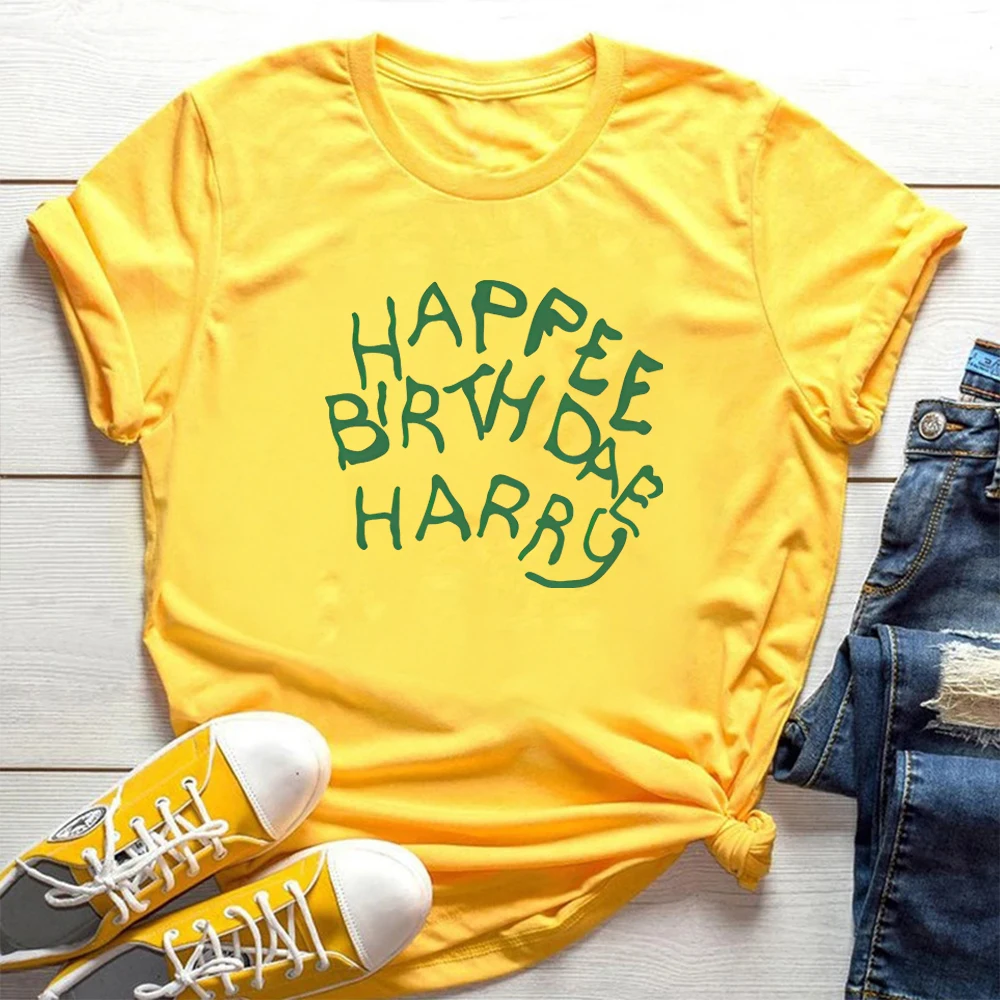Happee Birthdae Harry Shirt Wizard T-shirt Wizard School Tshirt Harajuku Magic Tee Unisex Crewneck Short Sleeves Tops
