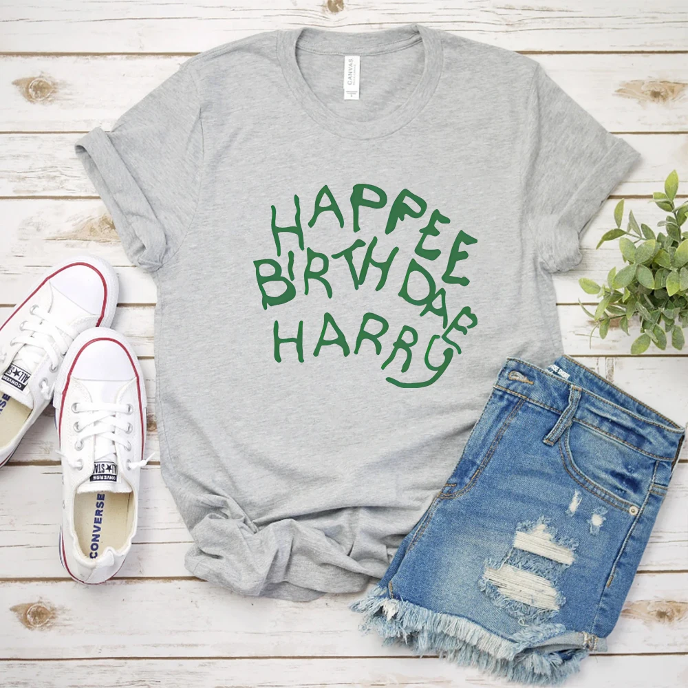 Happee Birthdae Harry Shirt Wizard T-shirt Wizard School Tshirt Harajuku Magic Tee Unisex Crewneck Short Sleeves Tops