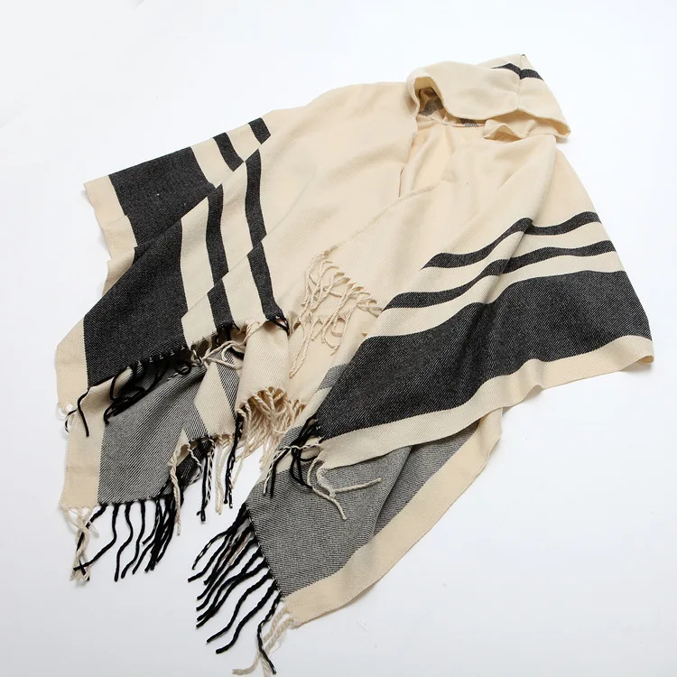 Women Cloak Hooded Sweaters Knit Batwing Top Poncho With Hood Cape Coat Tassel Sweater Outwear Leasure Style Clothes