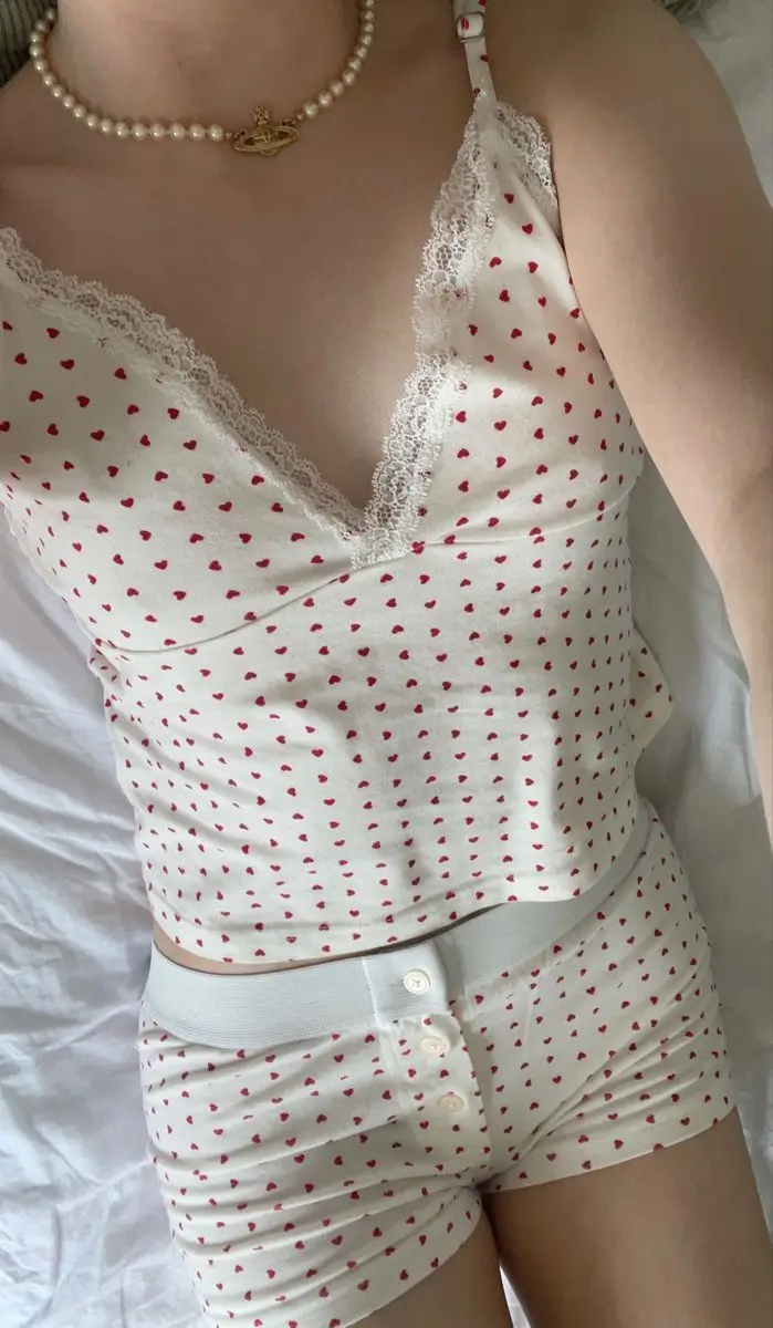 Sweet Floral Print Two Piece Set Women Hollow-out Sleeveless Crop Top And Shorts Summer Outfits Casual Vintage Cotton Short Sets