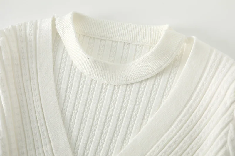 2025 Women Spring Halter Neck Sweater Slim Stretch Sexy Pullovers Long Sleeve Good Quality Women Fashion Sweater Tops
