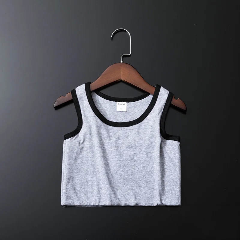Bandaged Chest Clip Vest, Top Breathable Elastic Chest Clip Vest, Women's Tight Elastic Vest