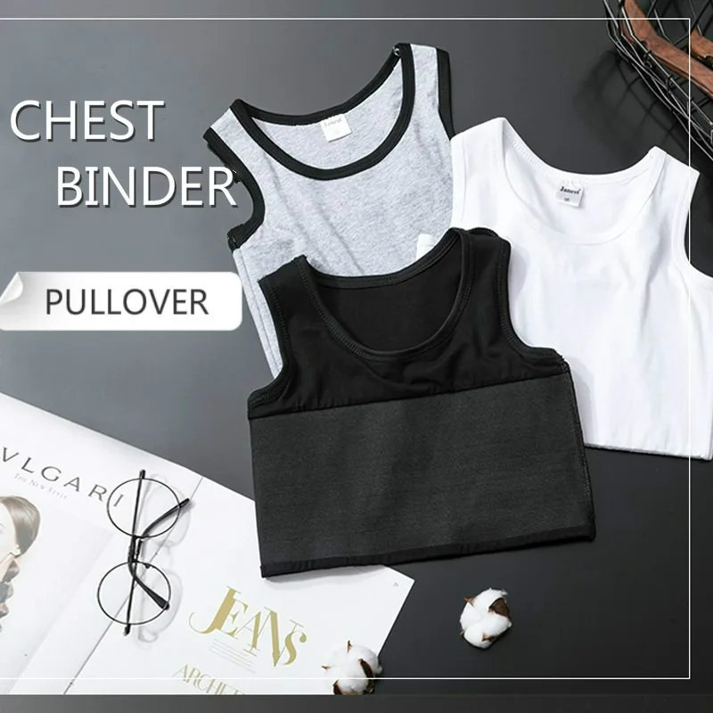 Bandaged Chest Clip Vest, Top Breathable Elastic Chest Clip Vest, Women's Tight Elastic Vest
