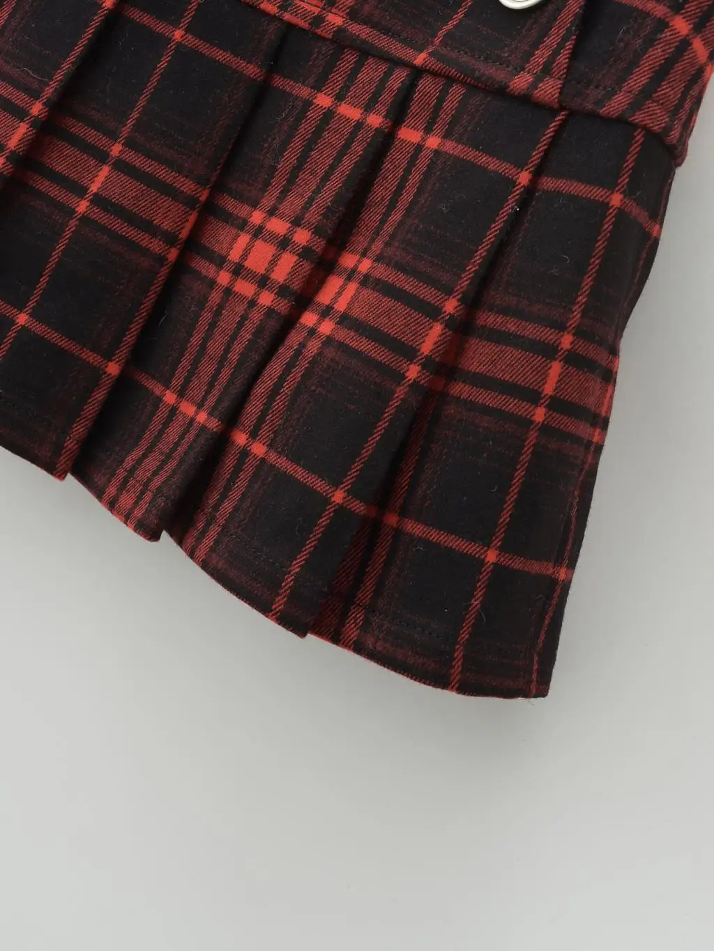 Summer Mini Skirts For Woman Korean Fashion Red Plaid Skirts Women Y2k Skirts Pleated Pleated Skirts Vintage Preppy Style