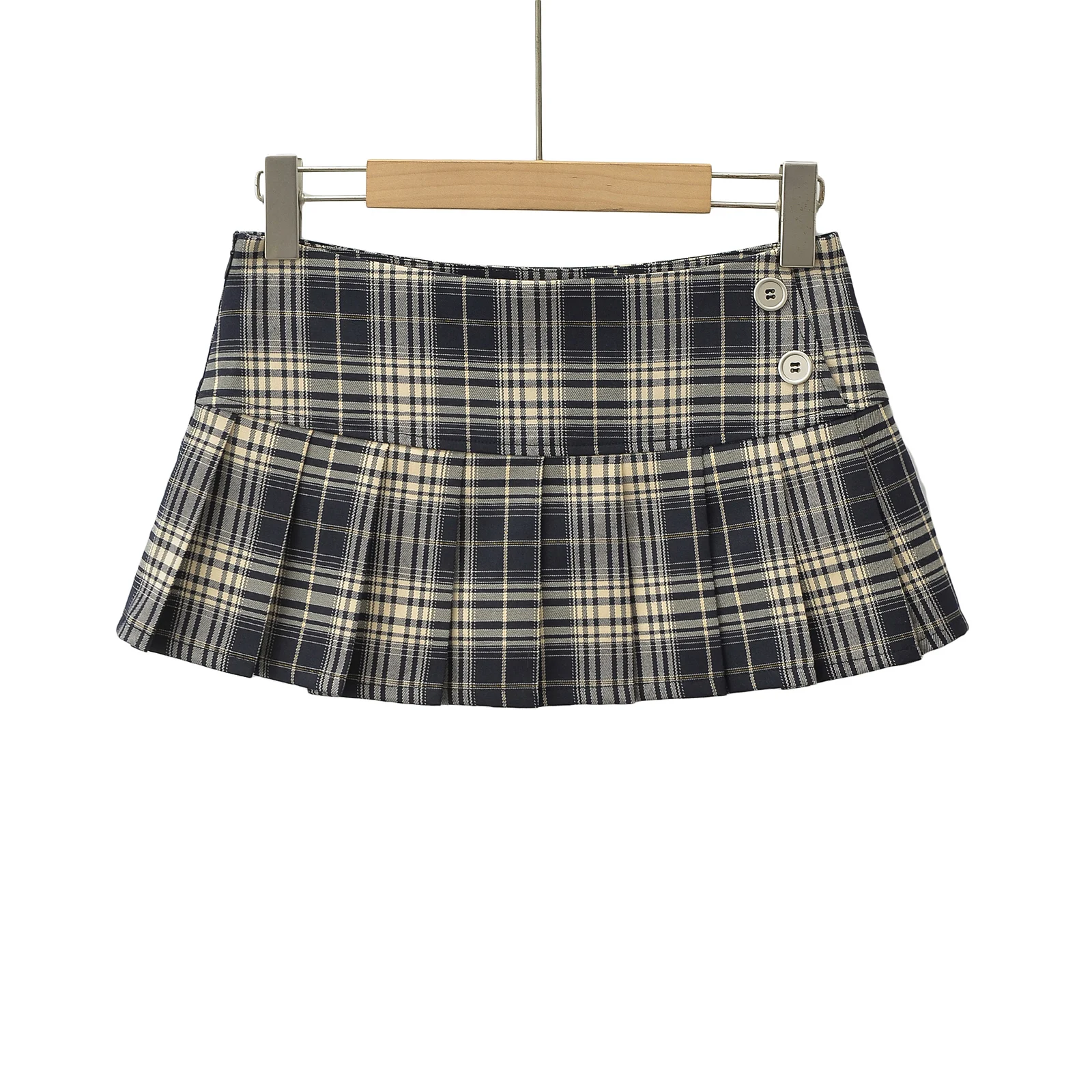 Summer Mini Skirts For Woman Korean Fashion Red Plaid Skirts Women Y2k Skirts Pleated Pleated Skirts Vintage Preppy Style