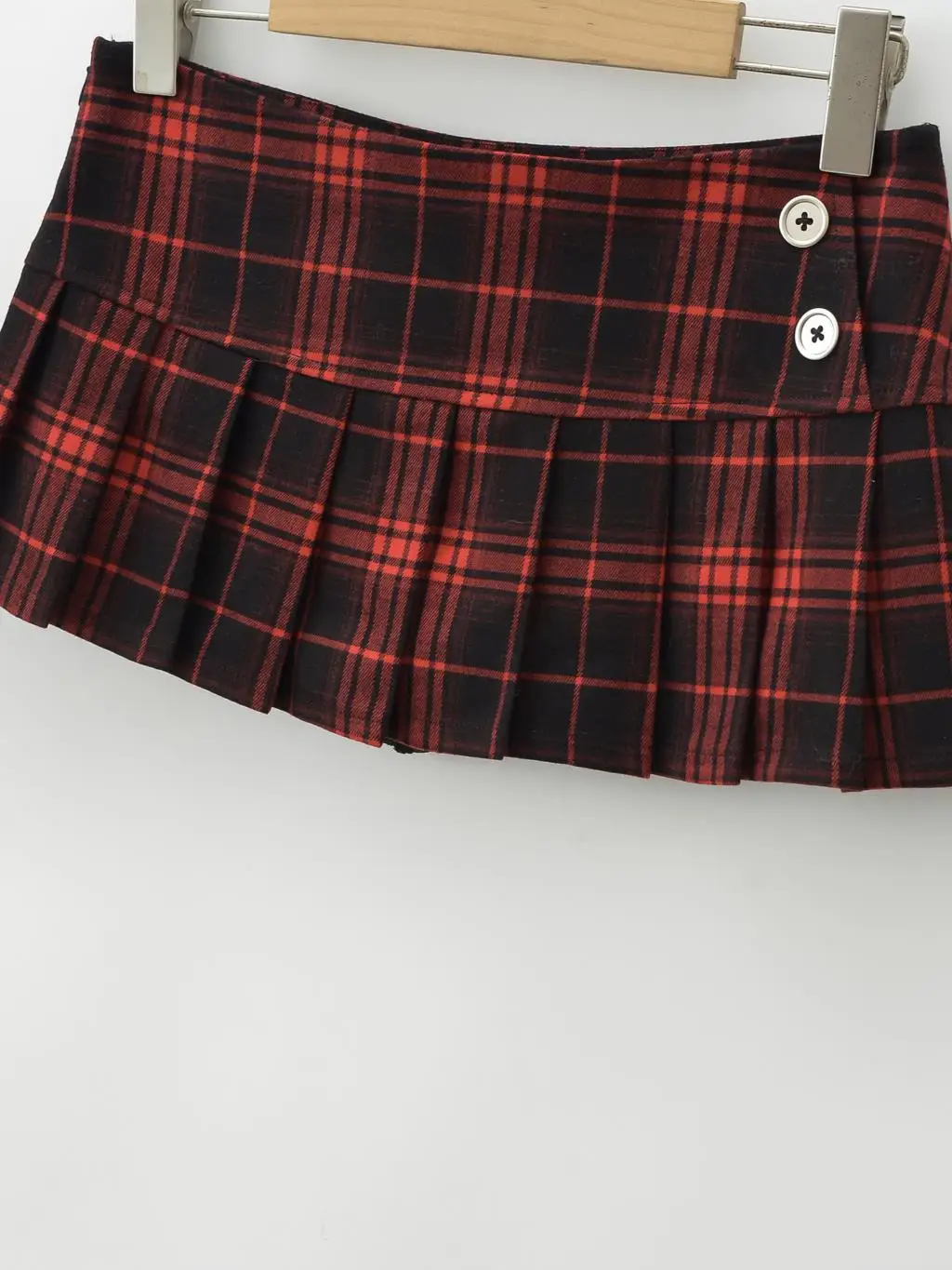 Summer Mini Skirts For Woman Korean Fashion Red Plaid Skirts Women Y2k Skirts Pleated Pleated Skirts Vintage Preppy Style