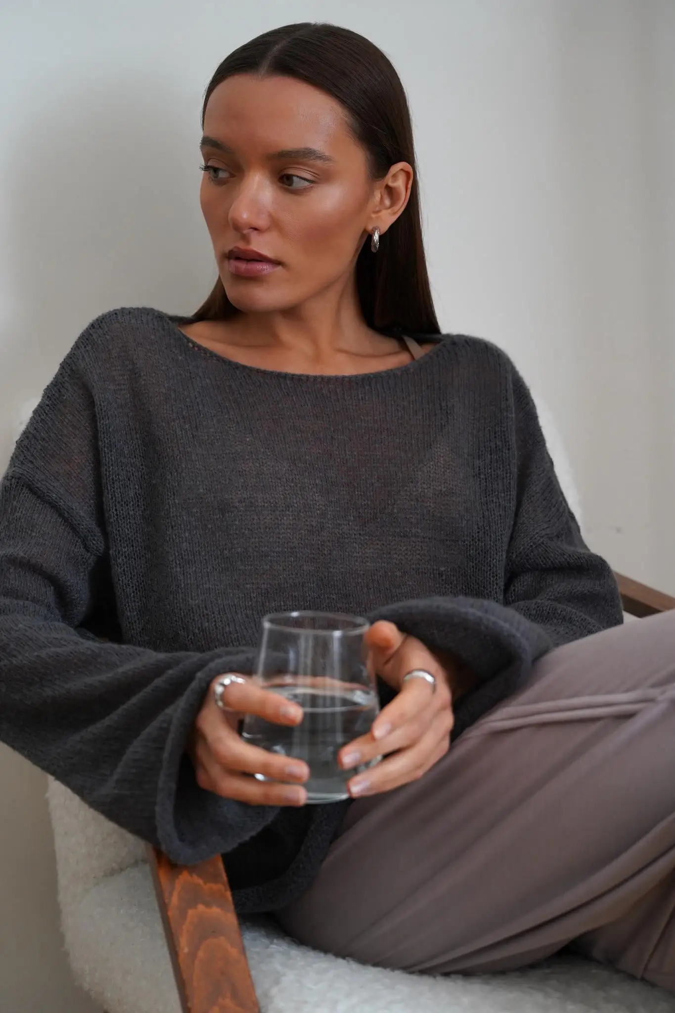 Wolfeel Women Oversized Sweater Summer Autumn Casual Fashion Loose Women Pullovers Chic White Jumper Sueter Mujer Pull Femme