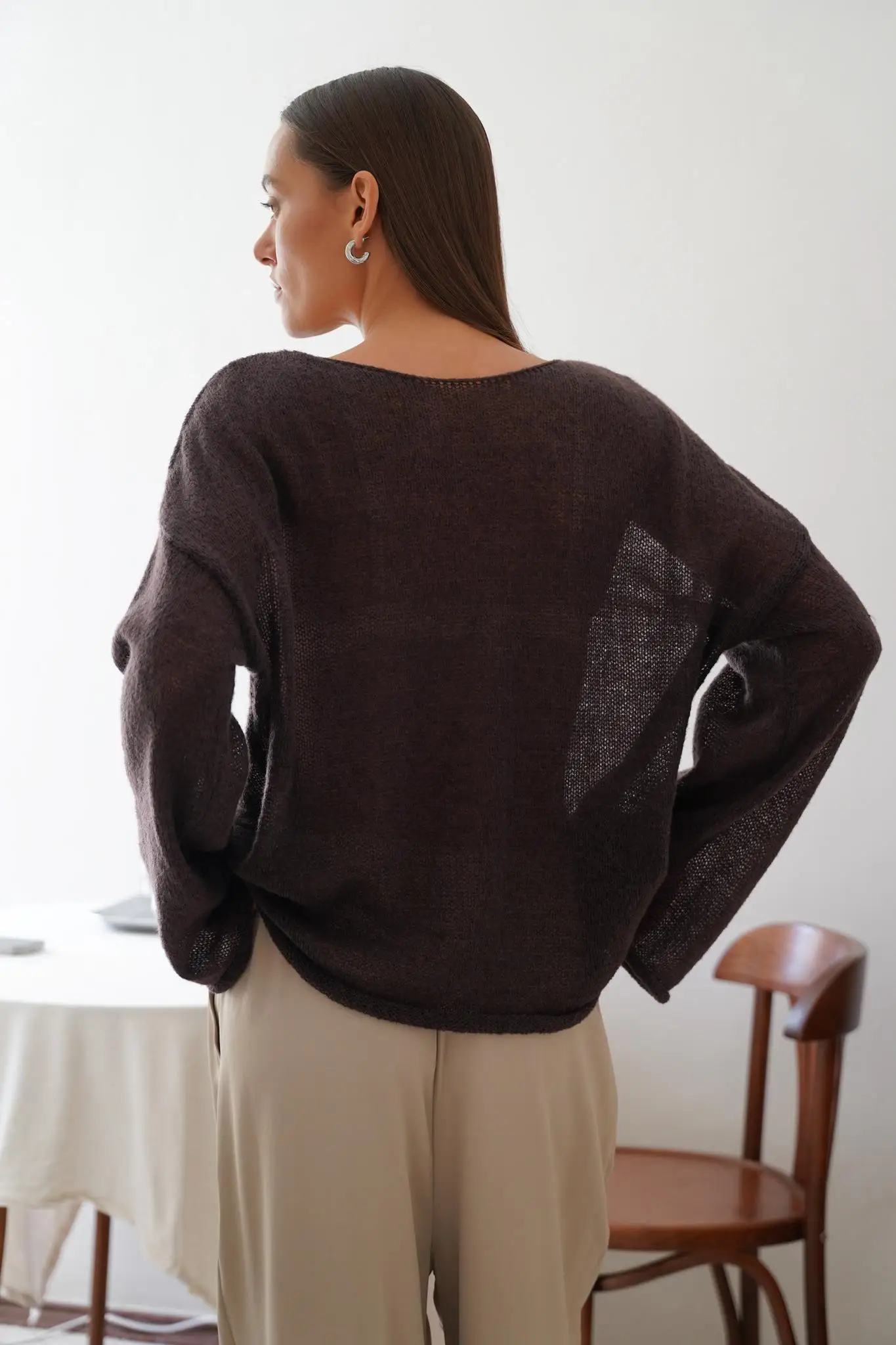 Wolfeel Women Oversized Sweater Summer Autumn Casual Fashion Loose Women Pullovers Chic White Jumper Sueter Mujer Pull Femme