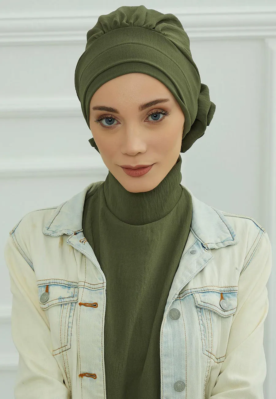 Islamic Hat Hijabs For Woman Trendy Flower Headscarf Undercap Bonnet Women Muslim Turban Hat Ladies Head Wrap Bandana Skullcap