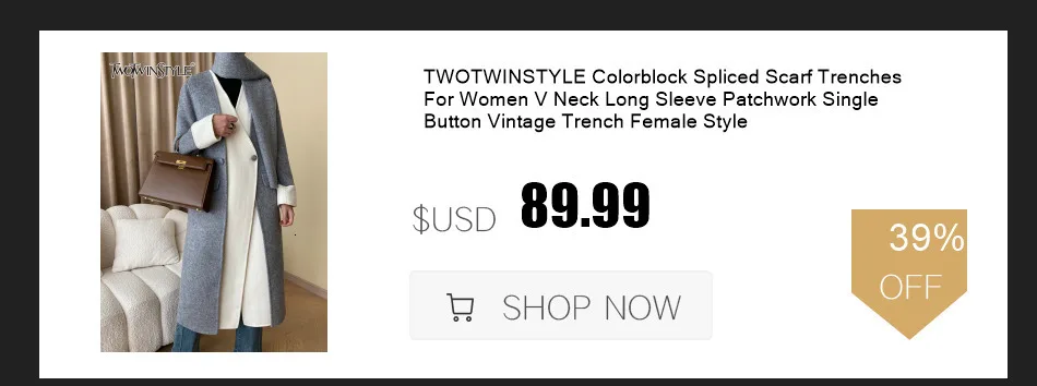 TWOTWINSTYLE Colorblock Sexy Hollow Out Skirt For Women High Waist Bodycon Patchwork Single Breasted Designer Skirts Female New