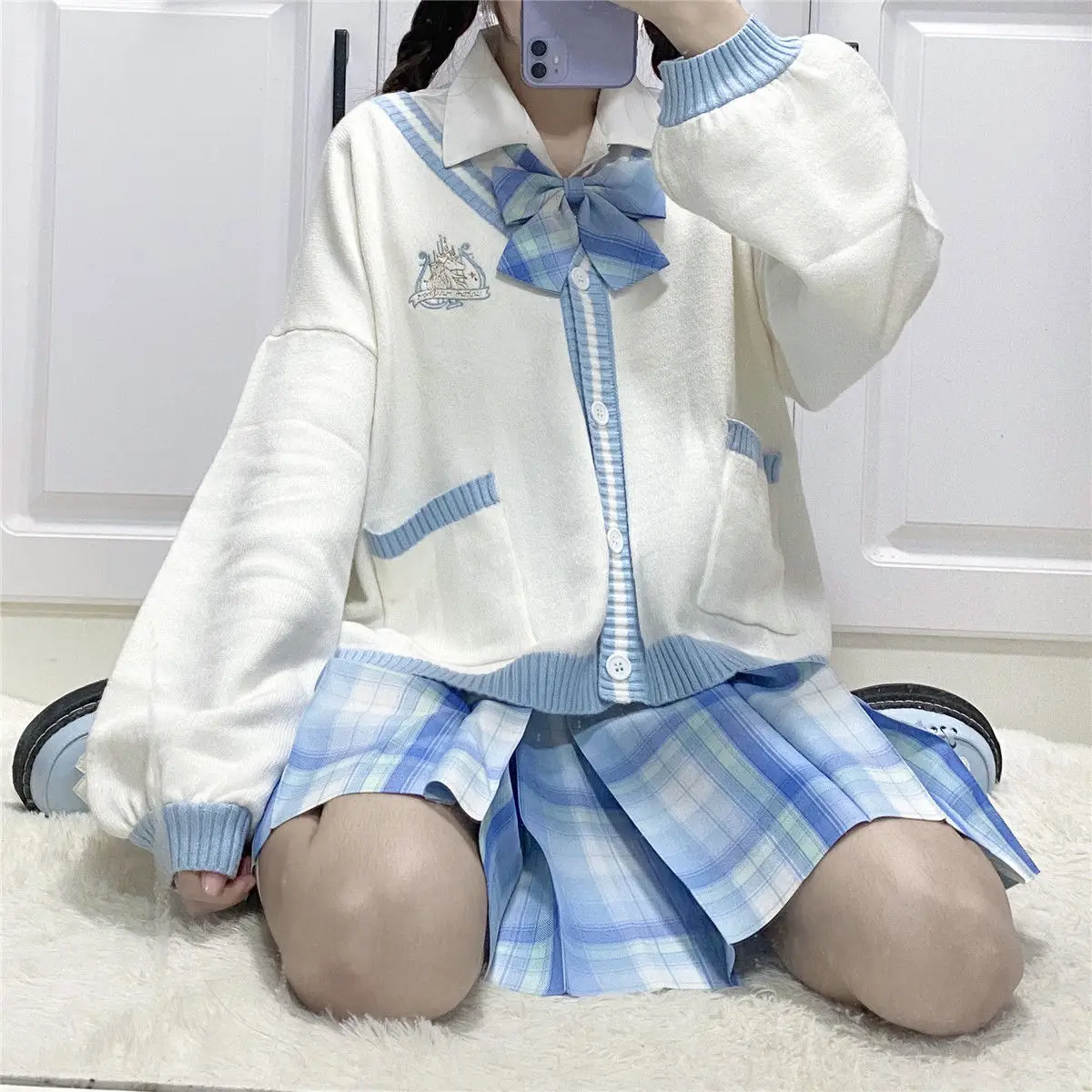 Autumn Sweet Women Hoodies Loose Hooded Sailor Collar Cute Lace Patchwork Female Zip Up Hoodies 2025 NEW