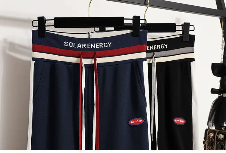 Spring and Autumn Sports Suit Women's 2023 New Korean Version Loose Age Reducing Top Slimming Casual Pants Two-piece Set