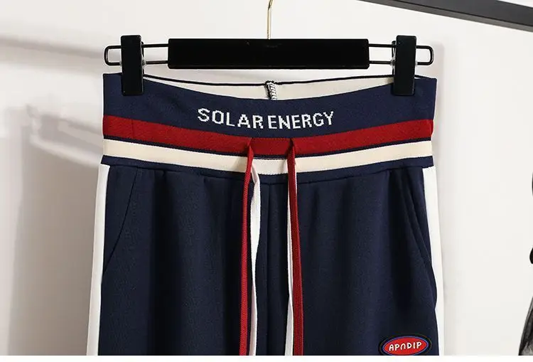 Spring and Autumn Sports Suit Women's 2023 New Korean Version Loose Age Reducing Top Slimming Casual Pants Two-piece Set