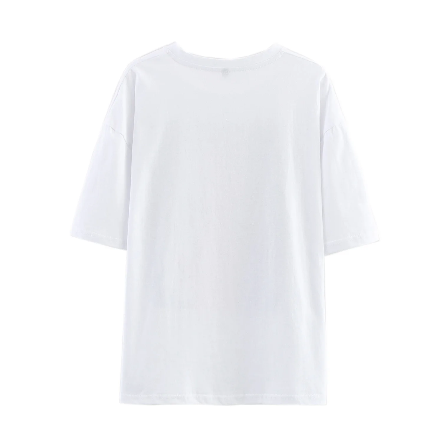 Women's Cotton T-shirt Summer 2025 High Quality Short Sleeve Tee Y2k Streetwear Fashion Shirts T Shirt Female Ladies Tops