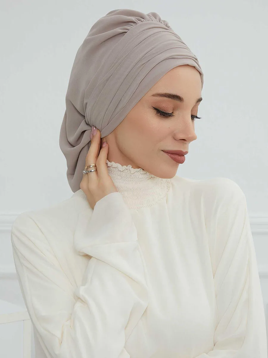 New Plain Muslim Inner Cap Hijabs For Women Solid Hijab Undercap Turban Hat Islamic Muslim Hijabs Patch Designs