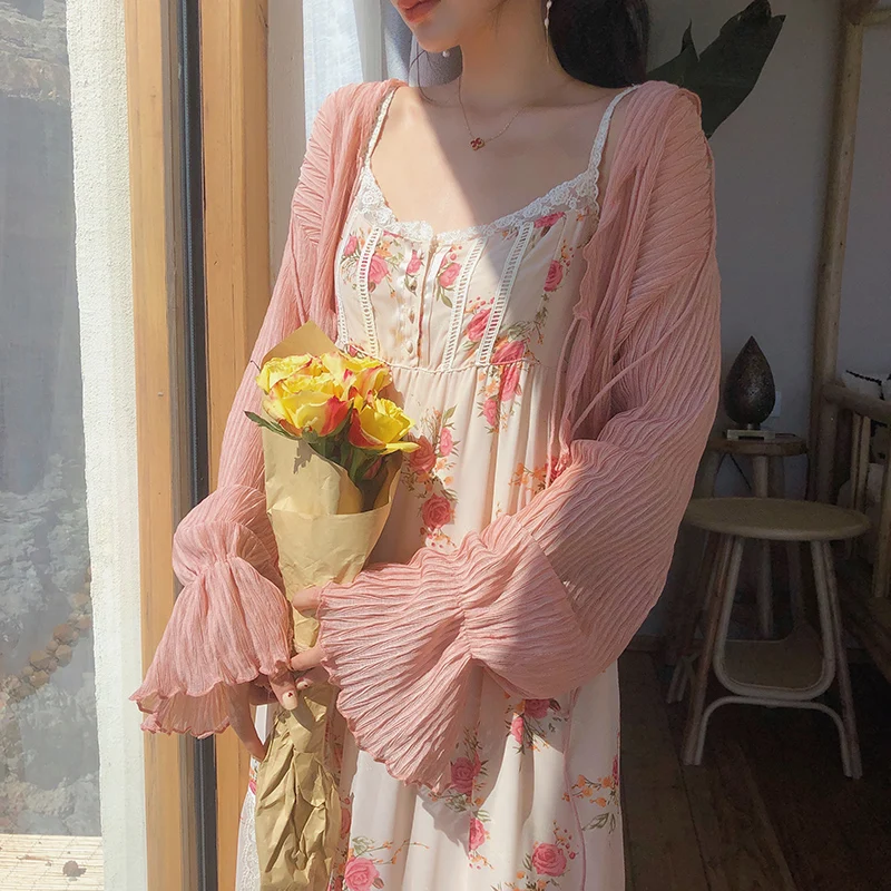 Women Summer Print Floral Midi Dress Vintage Franch Style Female Strapless Party Dress Casual Holiday Lady Boho Vestido