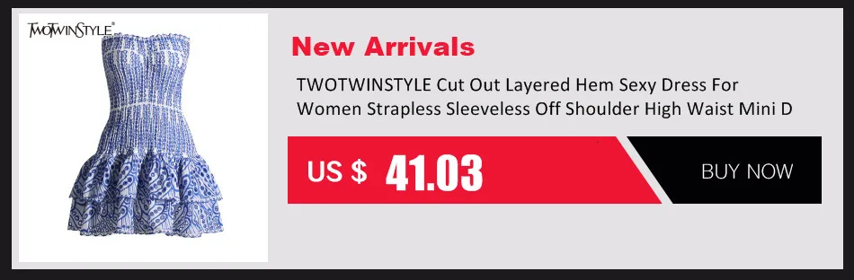 TWOTWINSTYLE Temperament Denim Jackets For Women Lapel Long Sleeve Single Breasted Loose Camouflage Jacket Female Fashion 2023