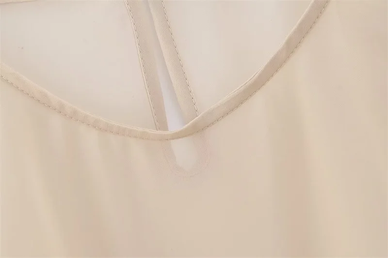KEYANKETIAN Summer New Asymmetrical Tulle Cape Beach Wind Perspective Outfit Chic Chiffon Shawl Mid-Length Pull-Over Top