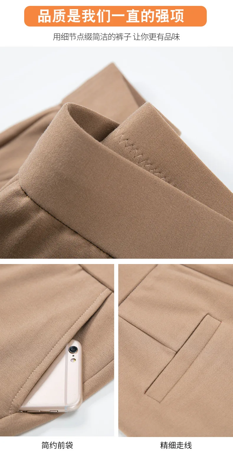 New Winter Pants For Women Thick Velvet Pants Warm Trousers Female Stretch Casual Pencil Pants Black Navy Khaki Pants Size M-6XL