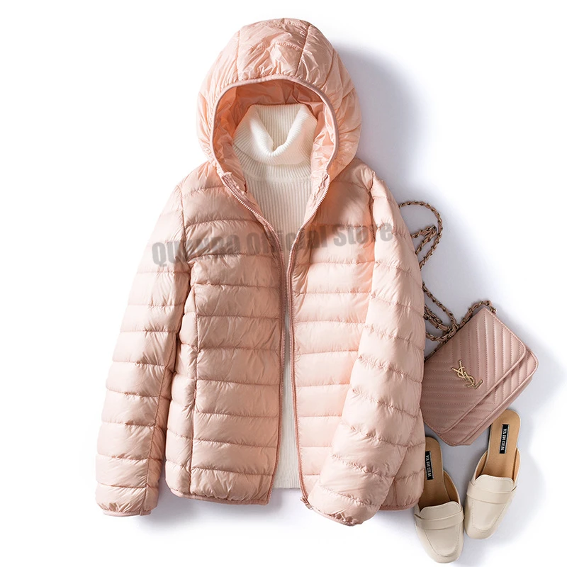 Plus Size 5XL 6XL 7XL Women Ultra Lightweight Packable Autumn Winter Warm Jackets 2026 New Arrivals Female Slim Short Down Coat