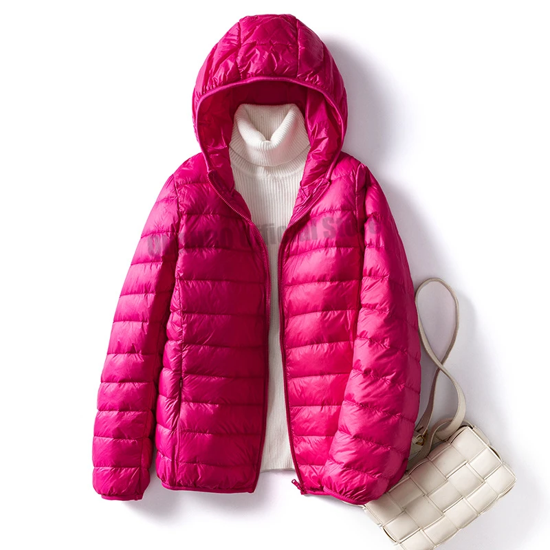 Plus Size 5XL 6XL 7XL Women Ultra Lightweight Packable Autumn Winter Warm Jackets 2026 New Arrivals Female Slim Short Down Coat