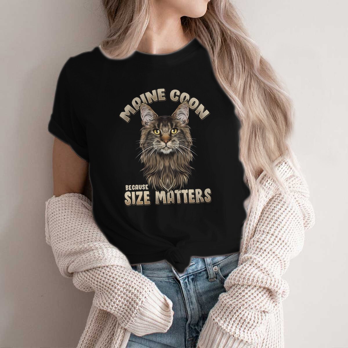 Siamese Cat Polyester TShirts Kopie Von Funny Maine Coon Distinctive Men's T Shirt Hipster Clothing