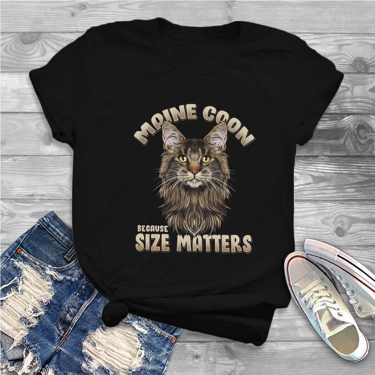 Siamese Cat Polyester TShirts Kopie Von Funny Maine Coon Distinctive Men's T Shirt Hipster Clothing