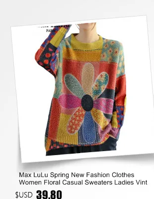 Amax LuluE 2025 Winter Luxury Knitted Pullover Womens Fashion Loose Striped Big Size Sweaters Ladies Casual Elegant Warm Jumpers