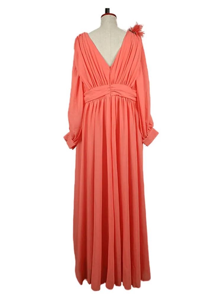 Long Party Dresses Woman for Weddings Chic and Elegant Vestidos De Novia Manga Larga Plus Size Dress Wholesale Dropshipping