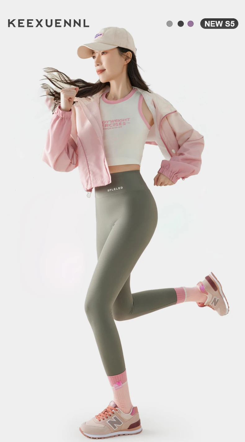 BIVIGAOS Spring Summer Thin Slim Shark Leggings Women Sexy Tight High Waist Letter Printed Sports Fitness Seamless Leggings