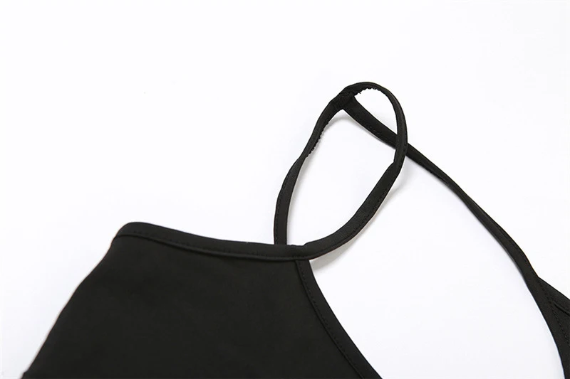 Sexy Sleeveless Cut Out Bodysuits For Women Summer Beach Holiday Tops One Piece High Rise Bodysuit Rompers Clothes Swimsuit