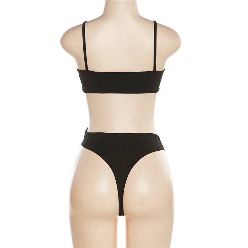 Sexy Sleeveless Cut Out Bodysuits For Women Summer Beach Holiday Tops One Piece High Rise Bodysuit Rompers Clothes Swimsuit