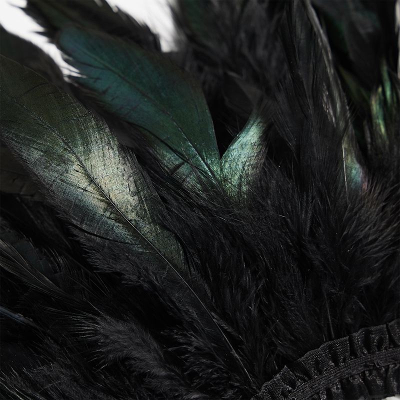 Women Natural Feather Cape Maleficent Costume Gothic Lacing Shawl Shrug Collar Feather Cape Halloween Cosplay Christmas Party