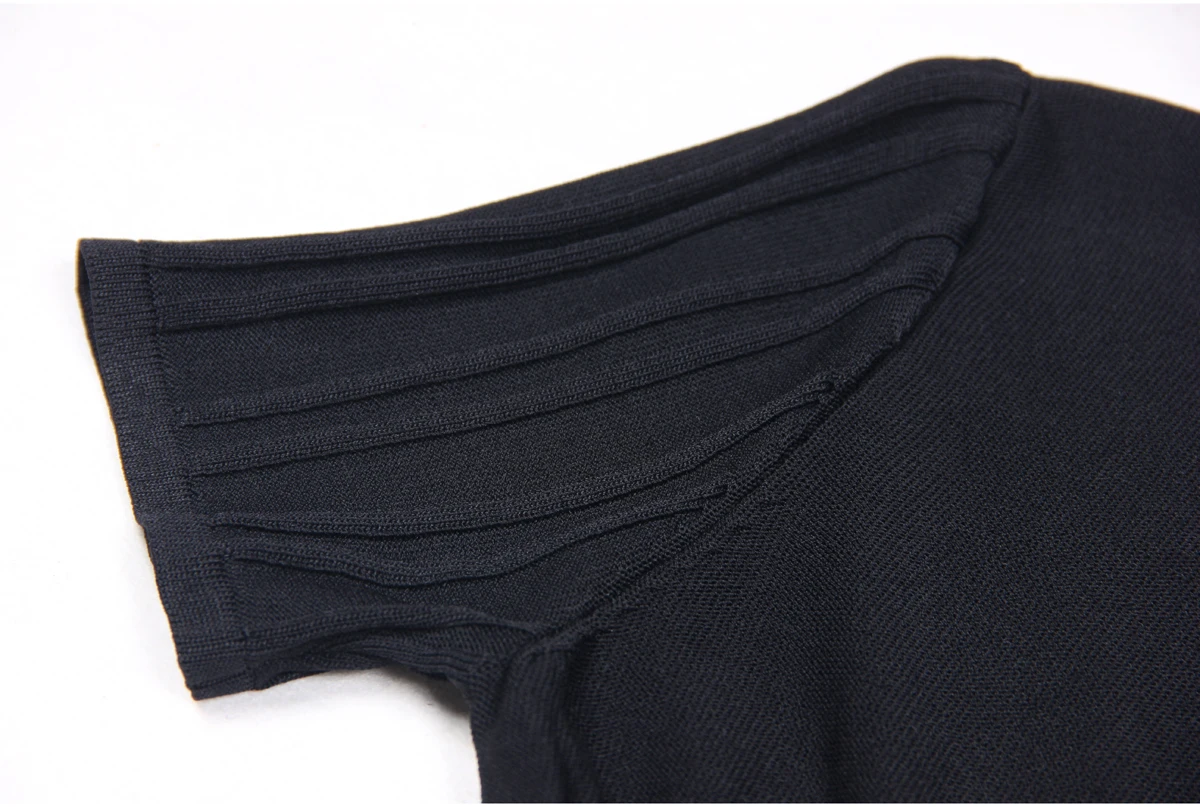 Spot 2024 European And American Spring And Autumn New Fashion High Quality Knitted Lapel Slim Slim A-line Dress Women