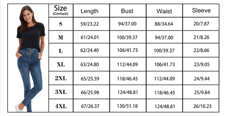 94% Cotton Summer Fashion Women T Shirt Basic O-Neck Girls Tops Black Tee Shirt Femme Camisetas De Mujer M30146