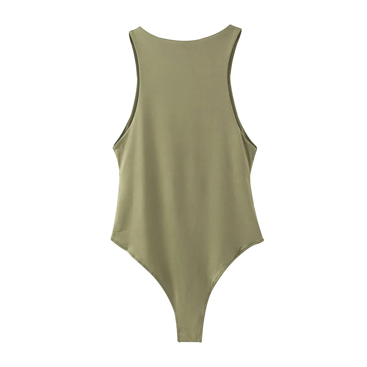 2025 summer solid sexy bodycon women bodysuits female 8 color green slim casual bodysuit chic lady club short playsuits femme
